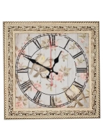 Часы настенные в винтажной раме "Прованс"