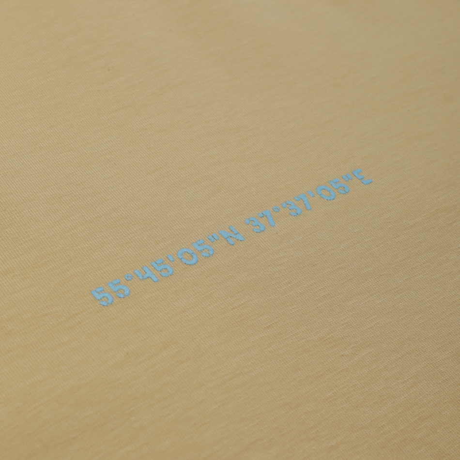 TSHRT SMR DIVER PIXEL SORT BEIGE