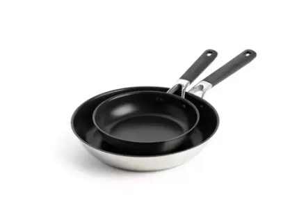 KitchenAid - Набор из 2 сковород Classic 20см + сталь 28см. / артикул   CC004952-001  / GTIN 4895156688877