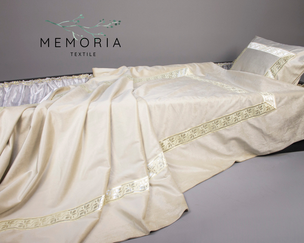 Комплект ритуальный "Эллада" бархат