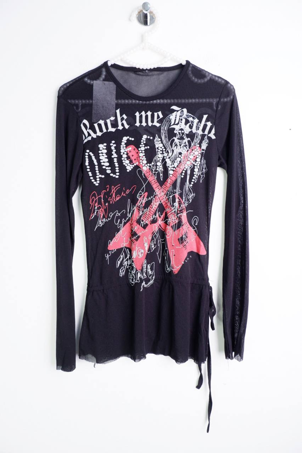 Кофта со стильным принтом, визуально на 40 размер