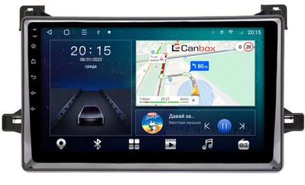 Магнитола для Toyota Prius 50 2015-2022, Prius PHV - CanBox 9-651 Android 10, 8-ядер, SIM-слот