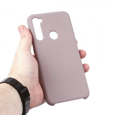 Панель Soft Touch для Xiaomi Redmi Note 8, 007002 Темно-розовый