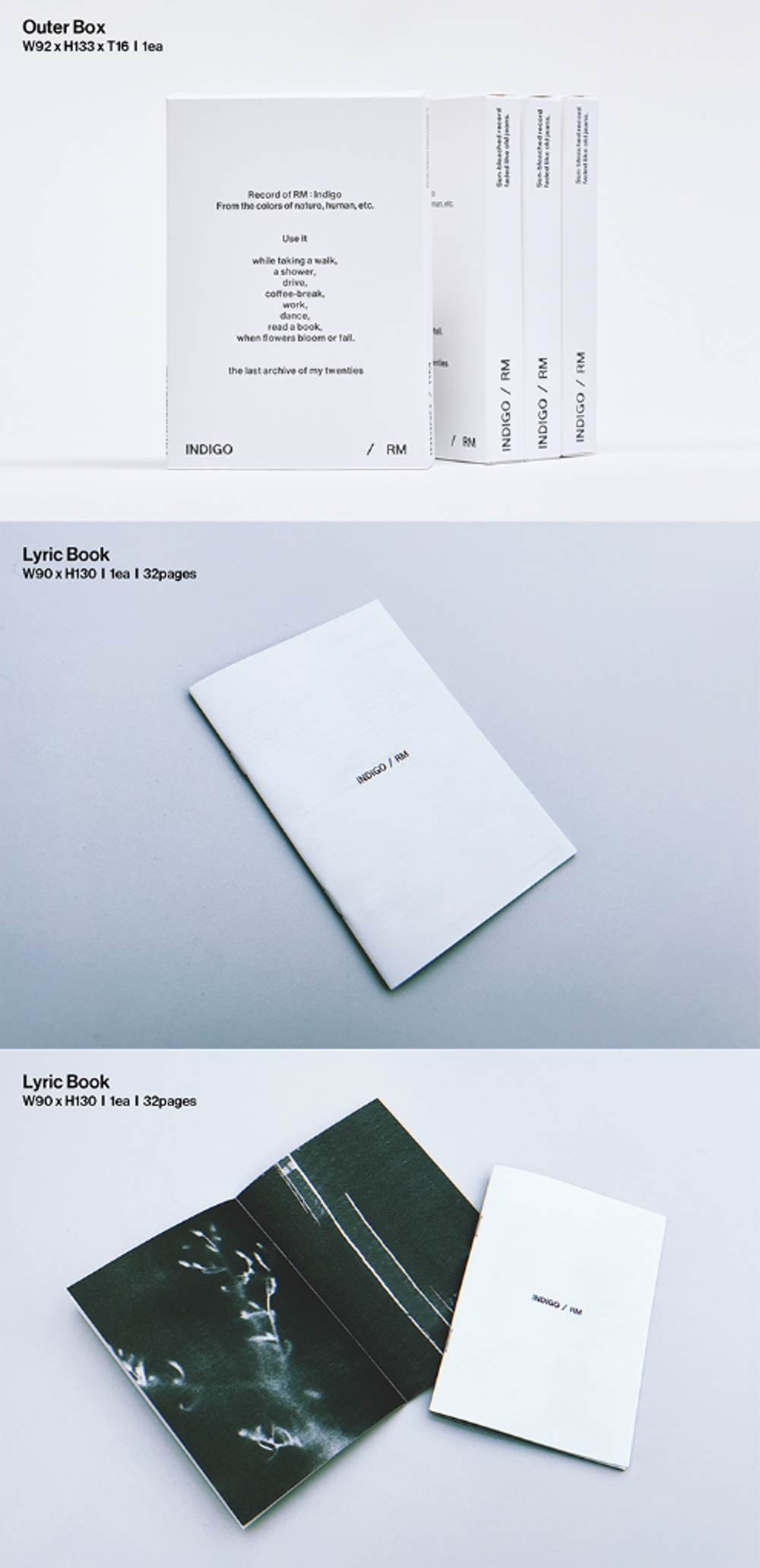 Альбом RM (BTS) - [Indigo] Postcard Edition (Weverse Albums ver.)