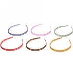 Ободок для волос «Women's style - Linda», ширина 1см, микс 6 цветов ( подвес)