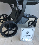 Детская коляска трансформер Aimile PRO (Dark Grey A5-6)