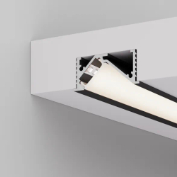 Профиль SL-BEVEL-W32-F-2000 ANOD BLACK (Arlight, Алюминий) 063941