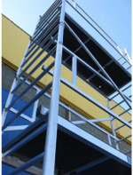 Вышка модульная алюминиевая MEGAL ВМА 700/3