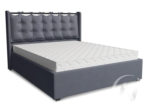 Кровать Честер 1 1;6 (Selfie Steel; 2 категория)