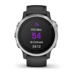 Смарт-часы Garmin Fenix 6s, серебристый, 010-02159-01