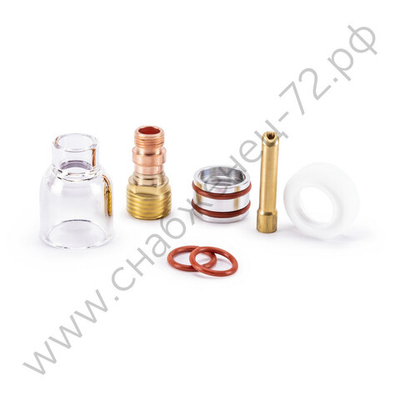 Набор GLASSY №1 10,0 мм FOXWELD (TIG 17/18/26) д. 2,4 мм вольфрам