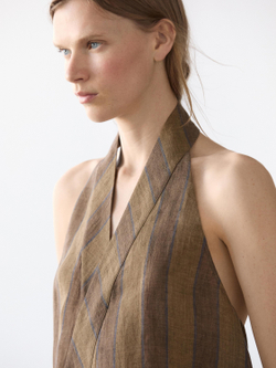 Massimo Dutti Жилет с принтом, хаки