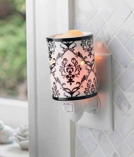 Аромасветильник розеточный Дамасский фарфор, Candle Warmers