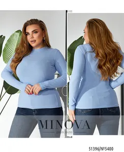 Водолазка 5400-голубой Minova