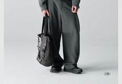 Брюки Nothomme Blue Spring Outdoor Straight-Leg Curved-Knife Pants MICROFT Eco-Friendly Soft Breathable Water-Repellent Dress Trousers