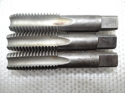 Метчик м/р 3/4" х 10 ниток (основной шаг) (к-т из 3 шт)