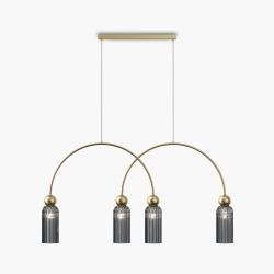 Люстра подвесная Maytoni   MOD302PL-04GR