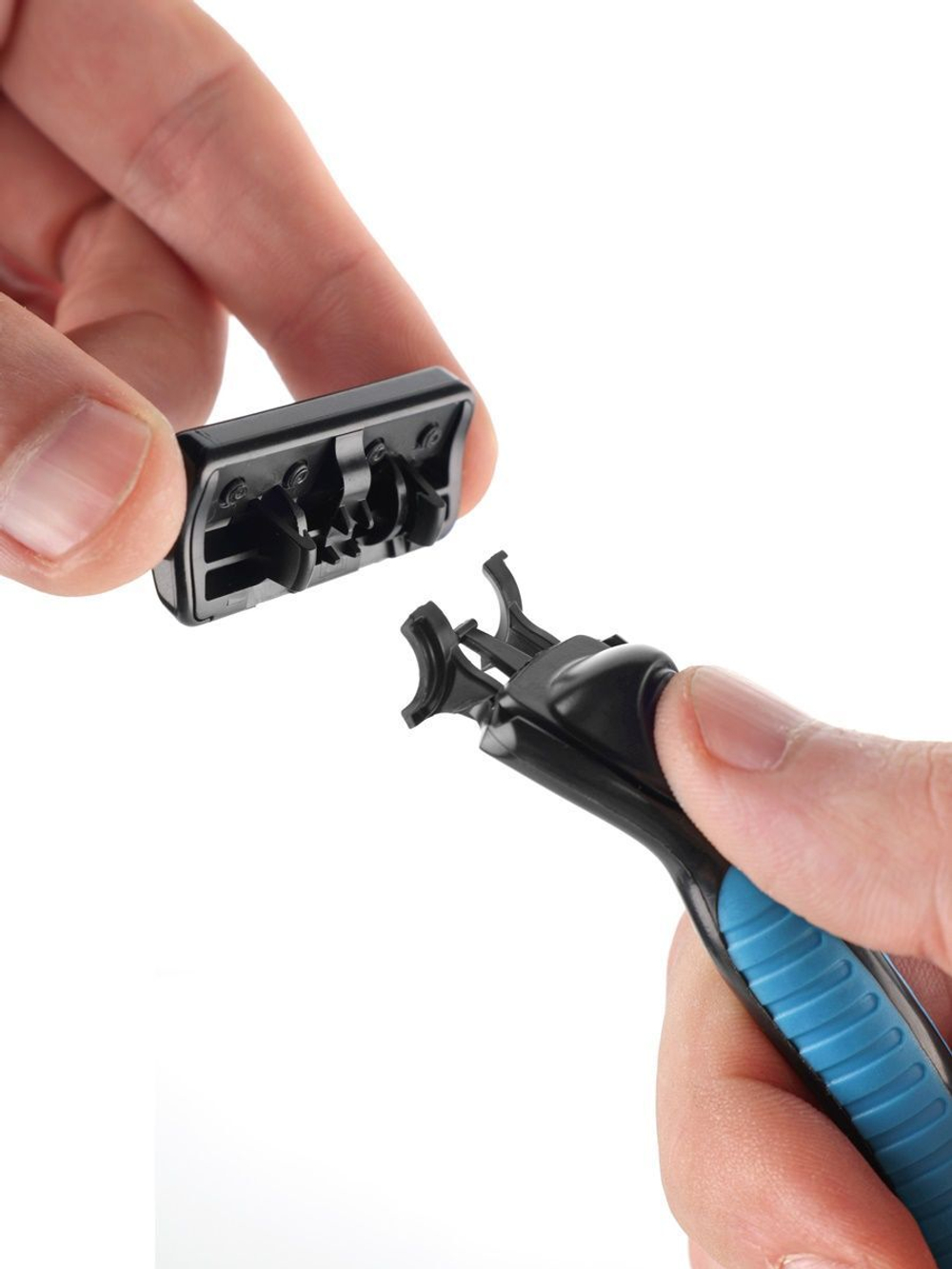 Станок для бритья Haowell 14 многоразовых картриджа c 6 лезвиями плавающая головка, полоска Aloe+витамин E