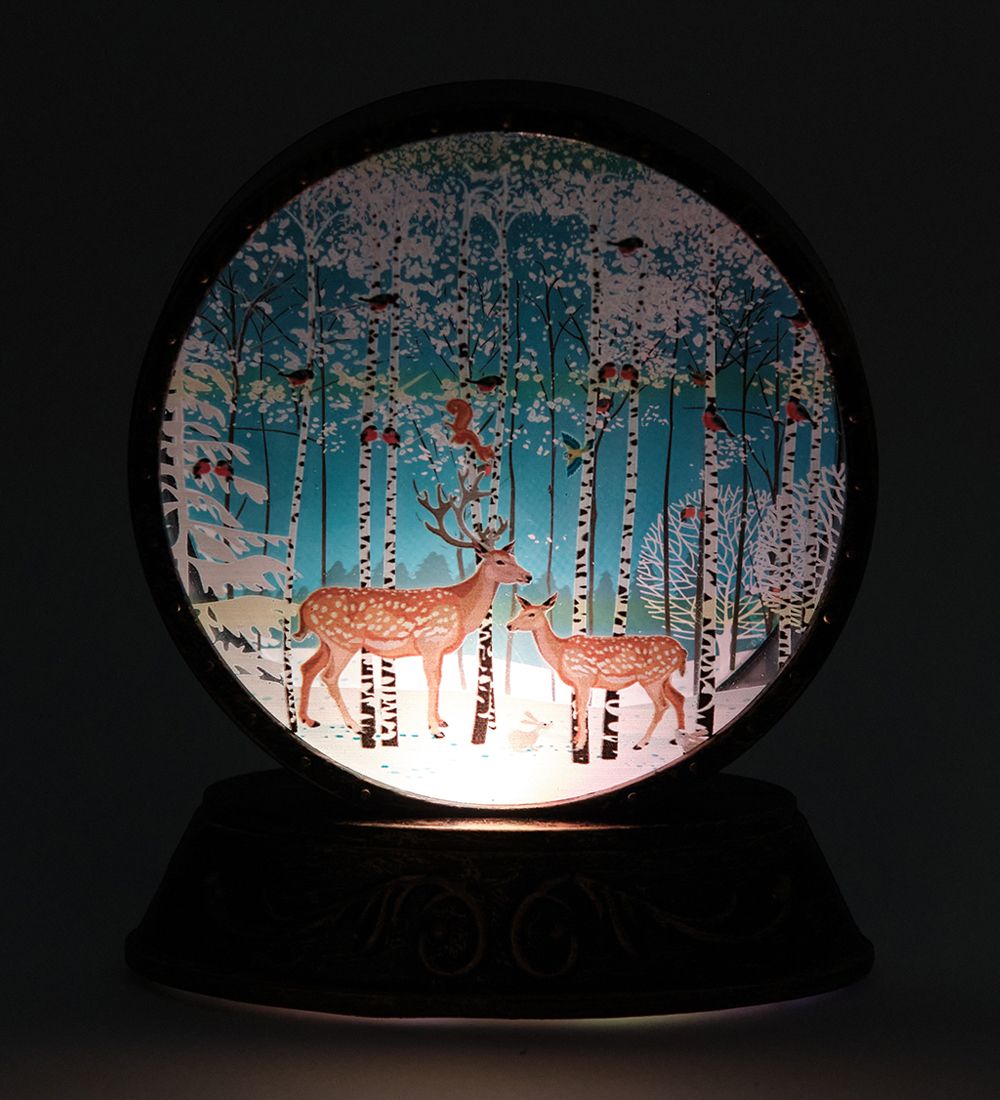 XM-840/2 Новогодняя миниатюра с подсветкой