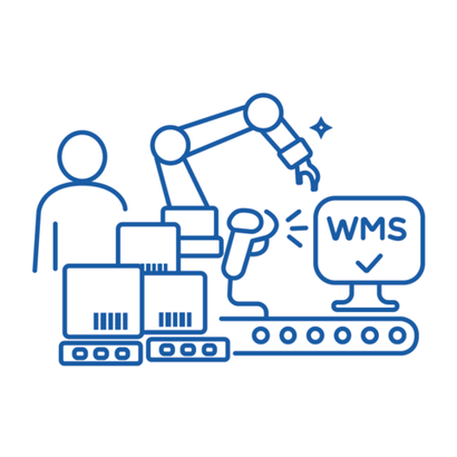 - Автоматизация склада (учёт, адресное хранение, WMS)