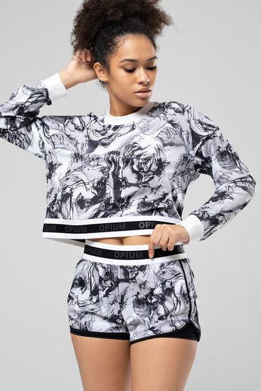 Топ MF-96 Черно-Белый