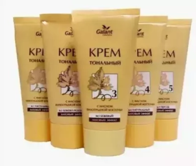 Тональный ''Галант'' /МИКС/ с маслом виноградной косточки 50мл 5*40