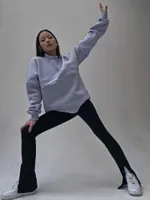 Толстовка ONE TWO "MULTICOLOR" Начес Исландский синий