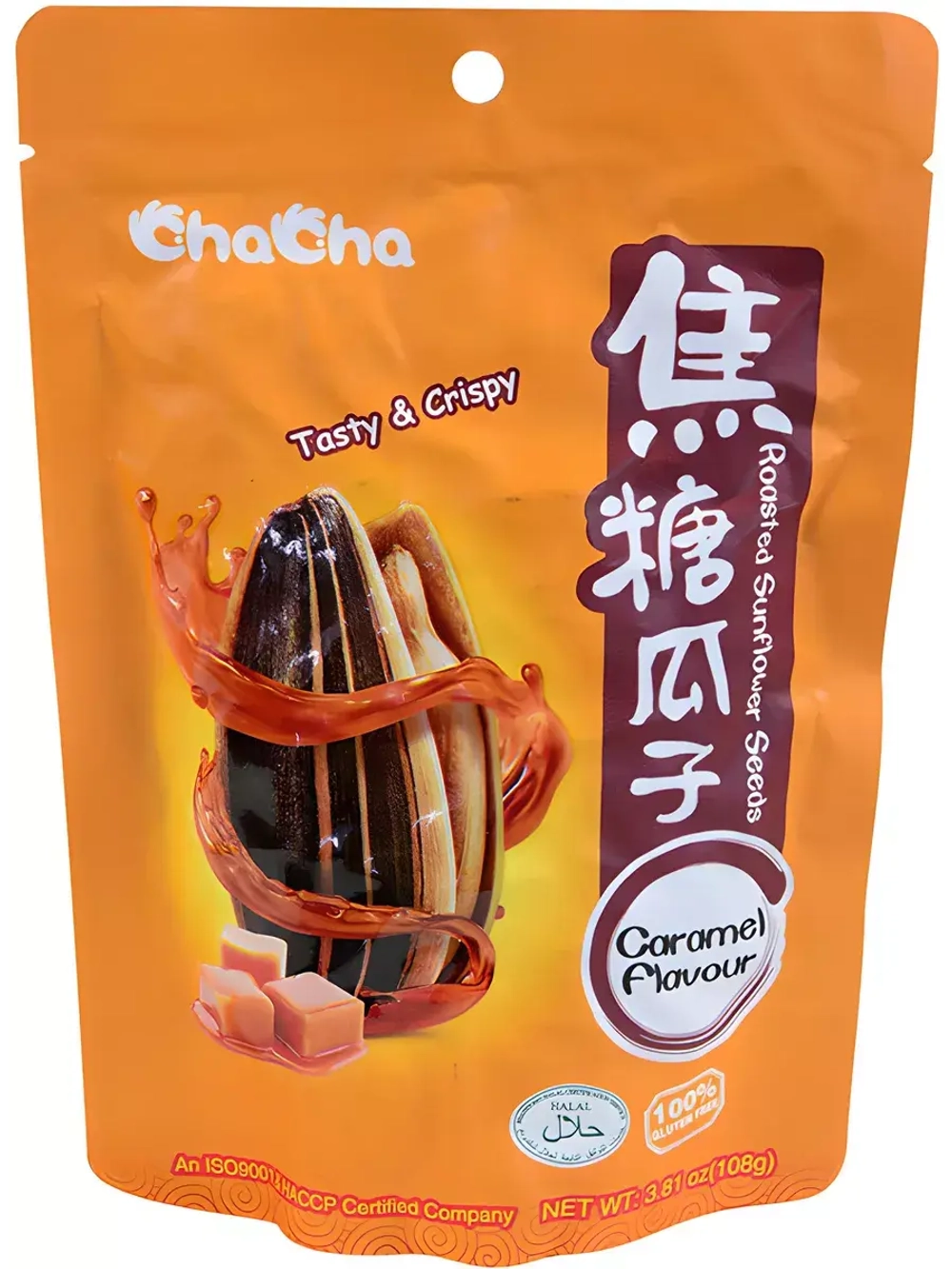 Семечки подсолнечника жареные Карамель 108 г * 2 шт