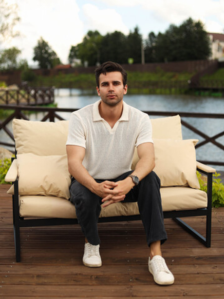 Диван дачный садовый AnriMini, oxford (Бежевый)