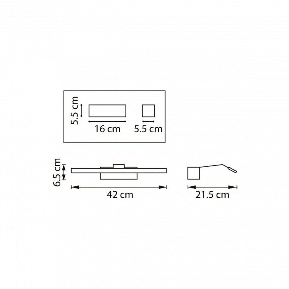 Подсветка для картины Lightstar Muro Spec 808687-4
