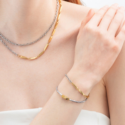 Браслет Coeur de Lion Gold-Silver 0804/30-1617