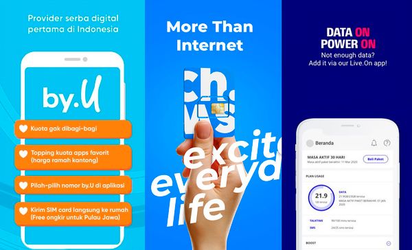 Empat Provider Digital untuk Kalangan Muda