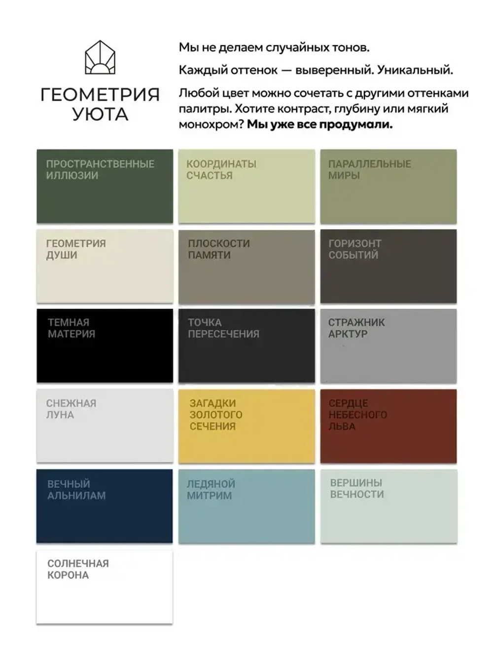 ГЕОМЕТРИЯ УЮТА Краска Быстросохнущая, Гладкая, до 25°, Меловая, Глубокоматовое покрытие, 0.5 л, 0.7 кг, синий