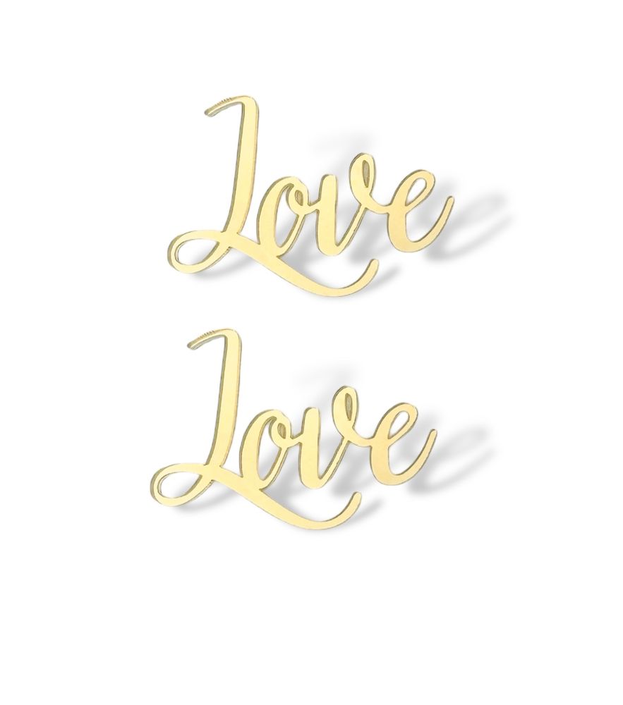 Топпер Мини надпись &quot;Love&quot; акрил (2шт в упак)