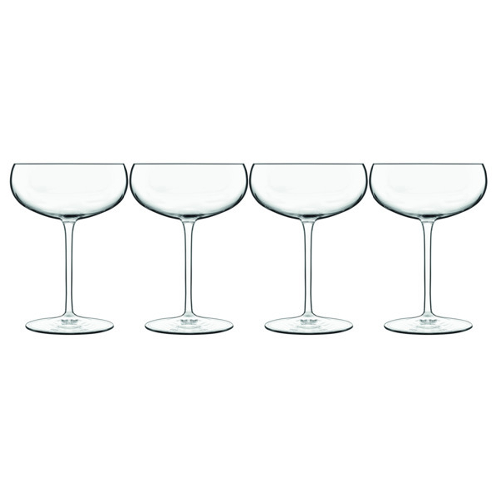 Набор креманок для шампанского и мартини 0.3л 4 шт Luigi Bormioli Талисман