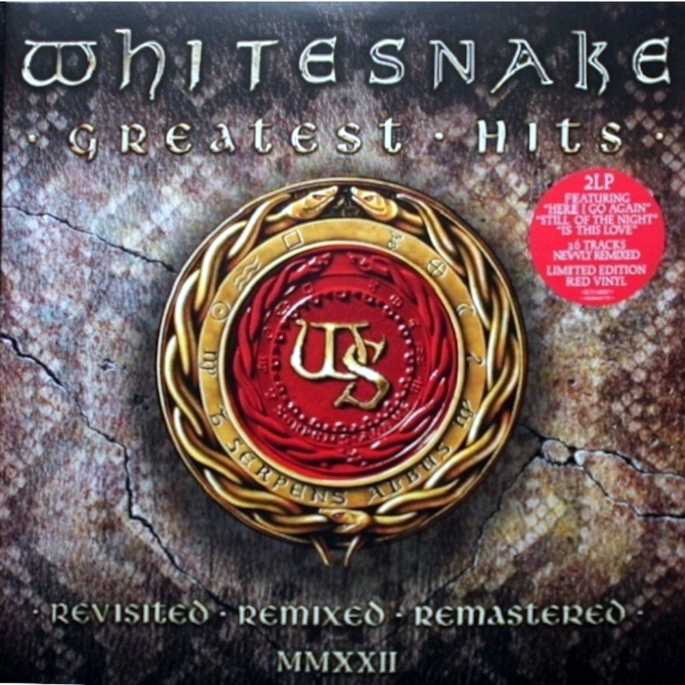 Whitesnake / Greatest Hits - Revisited - Remixed - Remastered - MMXXII (Limited Edition)(Coloured Vinyl)(2LP)