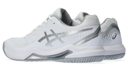 Женские теннисные кроссовки Asics Gel-Dedicate 8 - white/pure silver