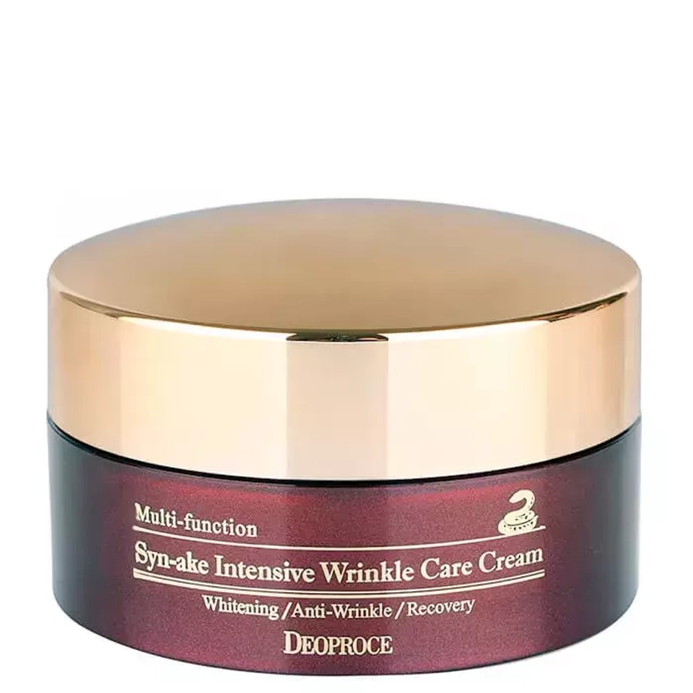 Deoproce Крем для лица со змеиным пептидом антивозрастной Syn-ake intensive wrinkle care cream