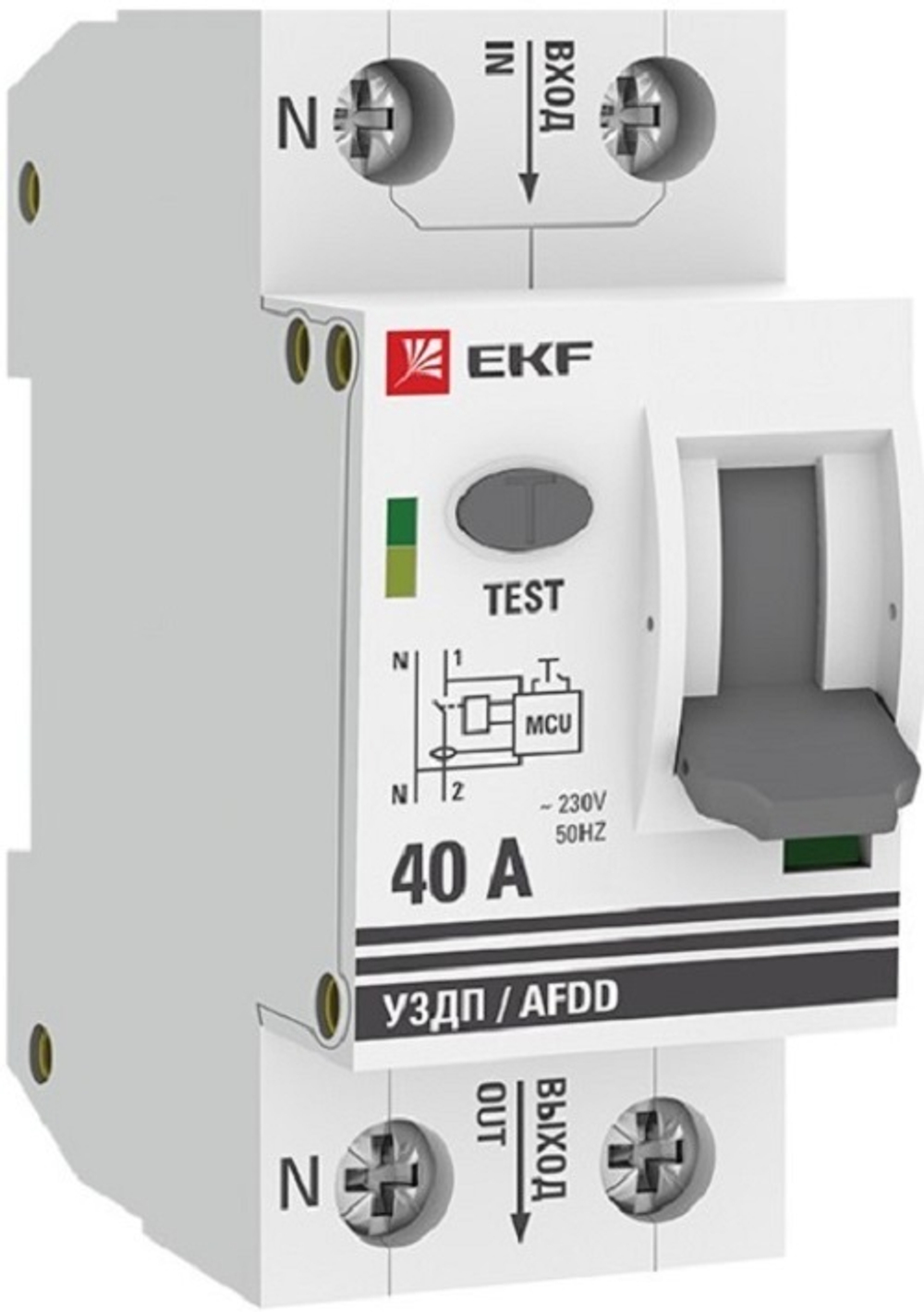Устройство защиты от дугового пробоя  EKF afdd-2-40-pro