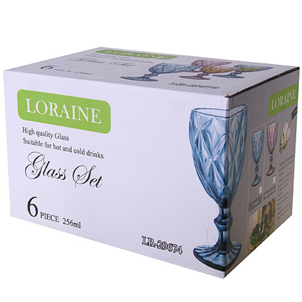 Набор бокалов Loraine 29674-1, 6 шт