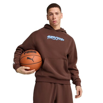 Баскетбольная толстовка Puma Dress Code Sweatshirt Brown