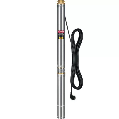 Насос скважинный Зубр НСЦ-75-60 центробежный 800 Вт 60 м