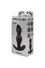 Анальная пробка Spice it up Fantasy Black (Цвет: черный)
