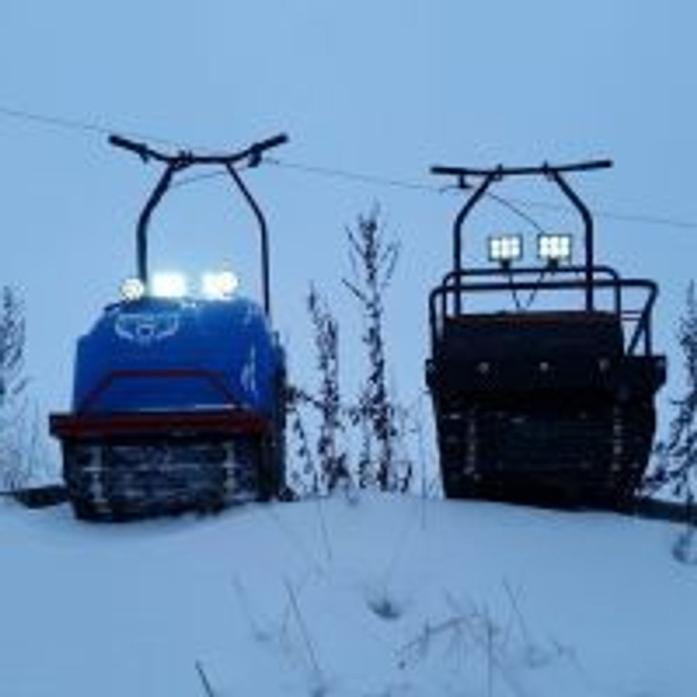 Мотобуксировщик MOTODOG 500 (13 л.с. передний привод)