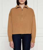 Хлопковый свитер caveau Pinko - коричневый(104061 A1CH)