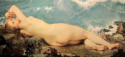 Paul Jacques Aime Baudry (1828-1886) - эротическое искусство французского художника