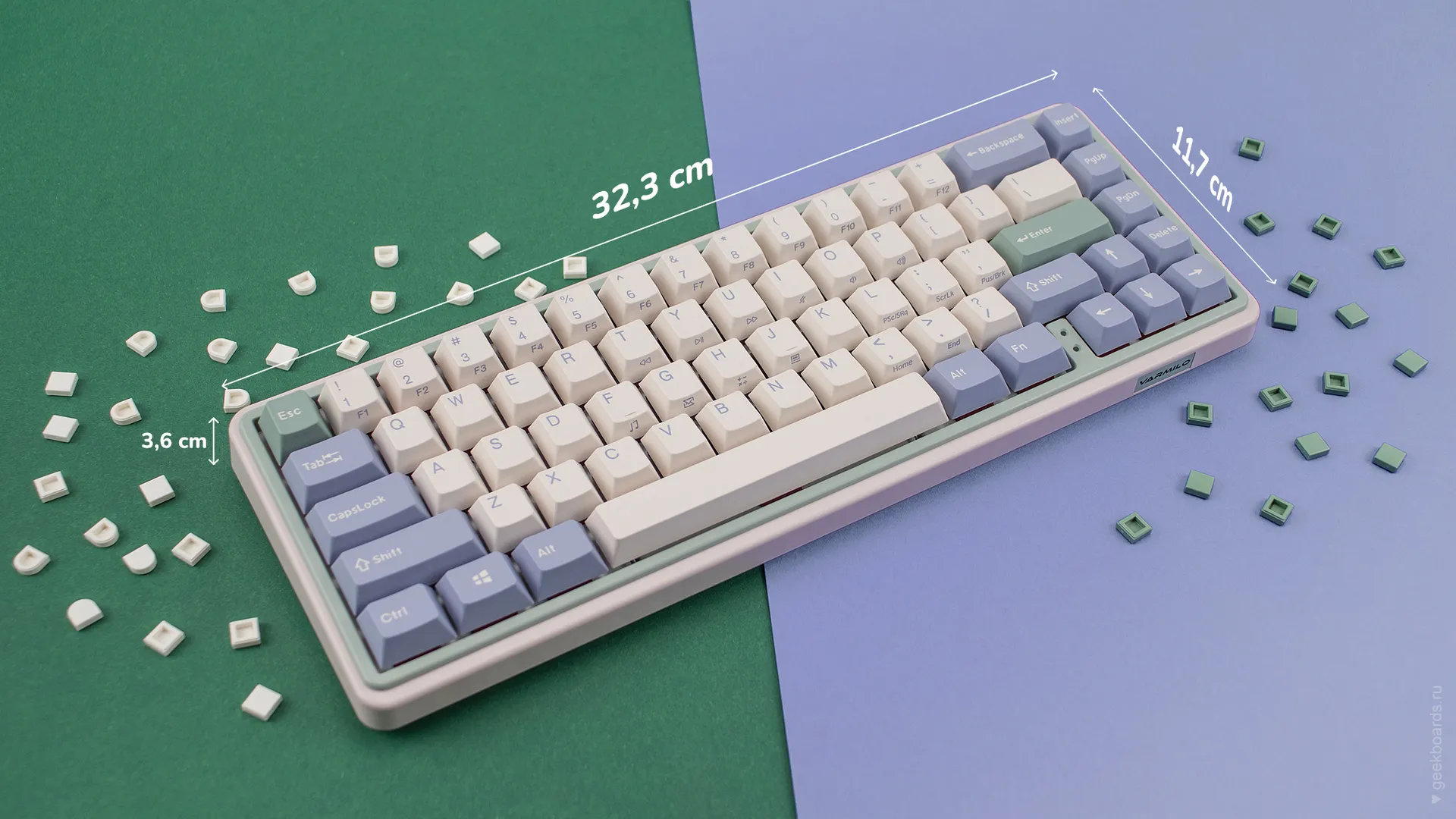 Varmilo Minilo Eucalyptus — купить на сайте профессиональных