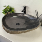 Раковина из речного камня RS-65557 67*53*15 0863