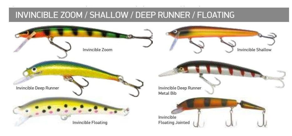 Воблер для рыбалки Nils Master INVINCIВLE DR металлическая лопасть