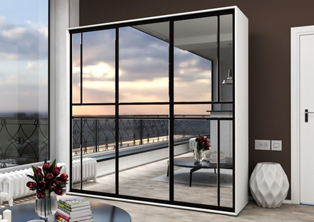 Шкаф-купе Пекин 2000 зеркала